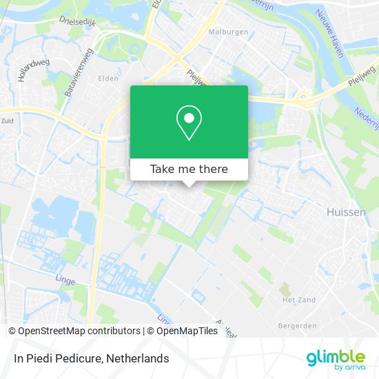 In Piedi Pedicure map