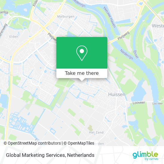Global Marketing Services map