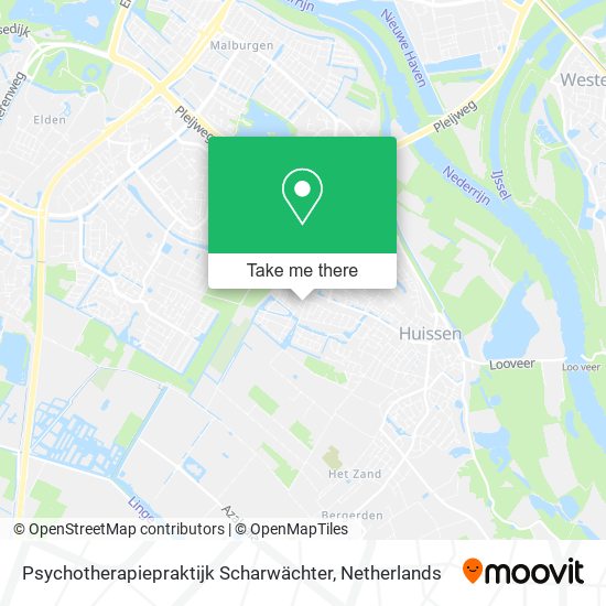 Psychotherapiepraktijk Scharwächter Karte