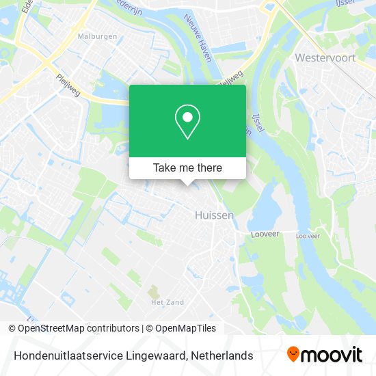 Hondenuitlaatservice Lingewaard map