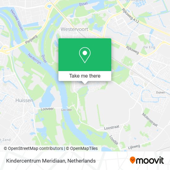 Kindercentrum Meridiaan Karte