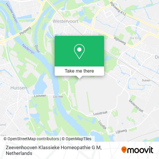 Zeevenhooven Klassieke Homeopathie G M map