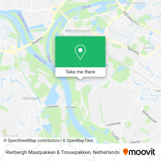 Rietbergh Maatpakken & Trouwpakken map