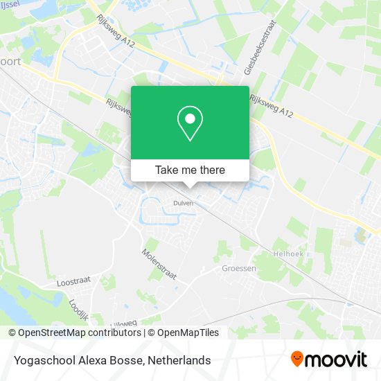 Yogaschool Alexa Bosse map