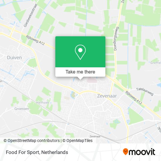 Food For Sport map