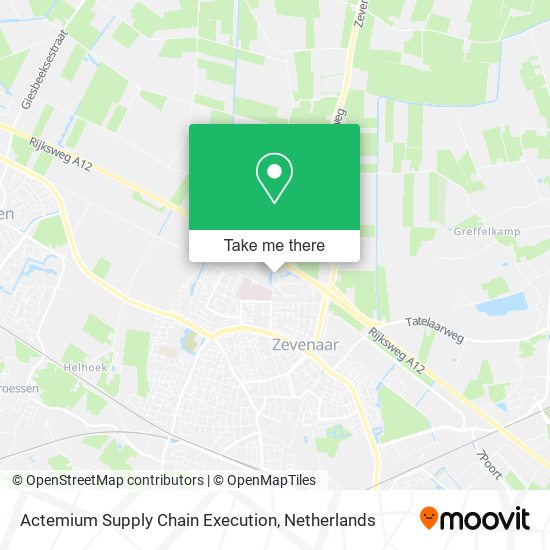 Actemium Supply Chain Execution map