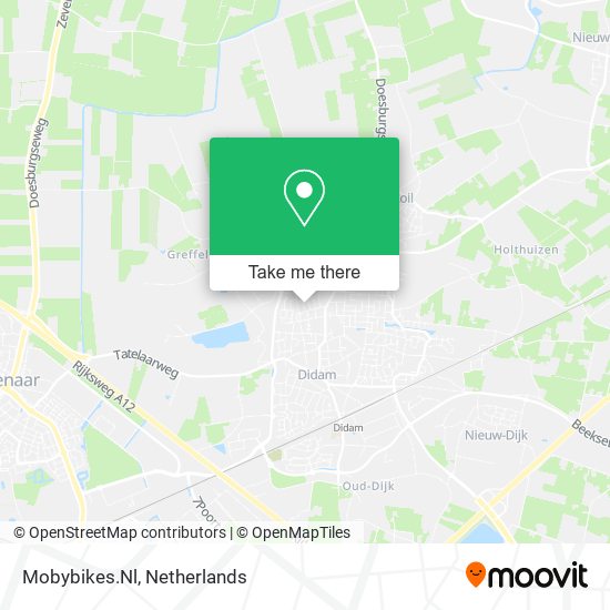 Mobybikes.Nl map