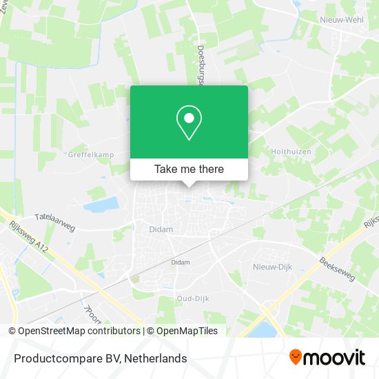 Productcompare BV map