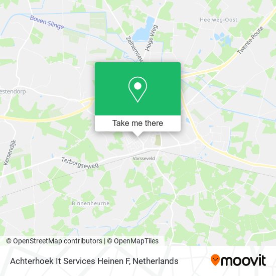 Achterhoek It Services Heinen F map