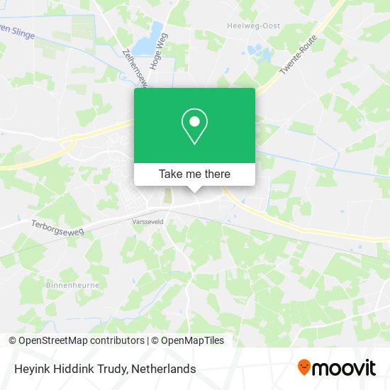 Heyink Hiddink Trudy map