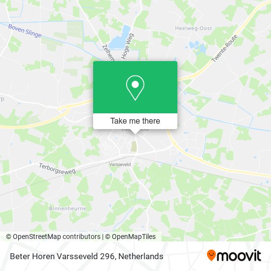 Beter Horen Varsseveld 296 Karte