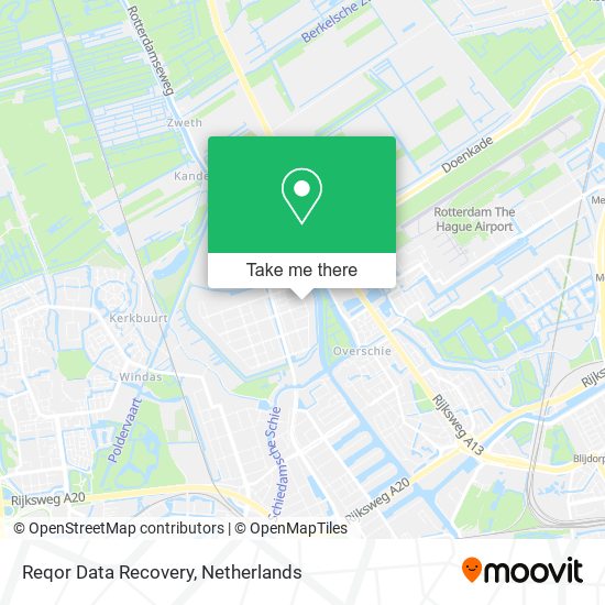 Reqor Data Recovery map