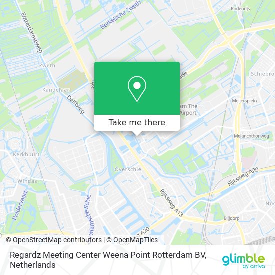 Regardz Meeting Center Weena Point Rotterdam BV Karte