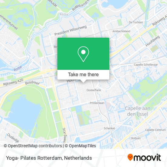 Yoga- Pilates Rotterdam Karte