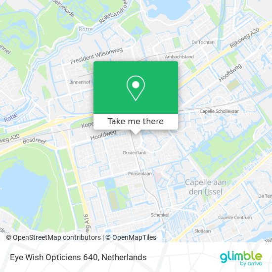 Eye Wish Opticiens 640 map