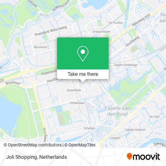 Joli Shopping map