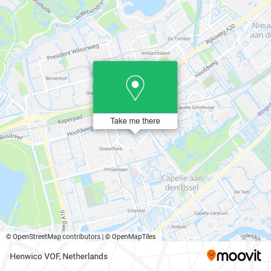 Henwico VOF map