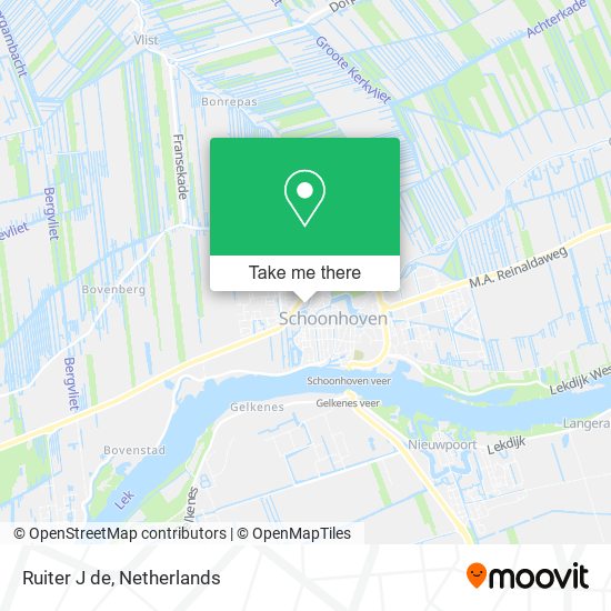 Ruiter J de map