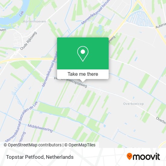 Topstar Petfood map