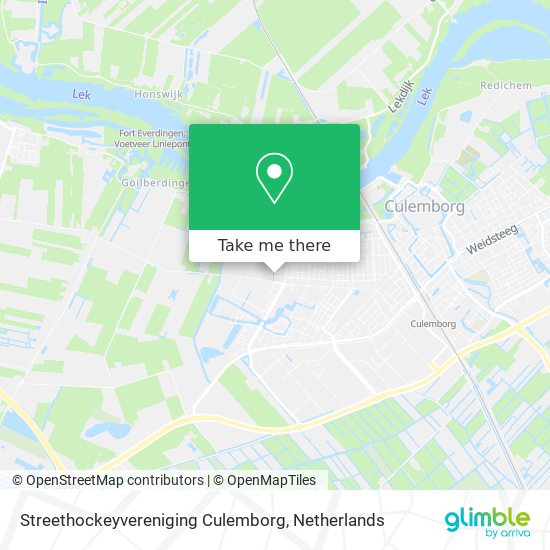 Streethockeyvereniging Culemborg map