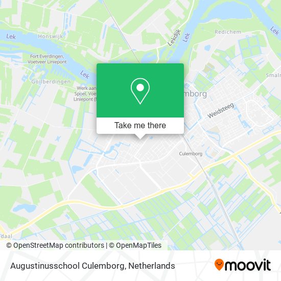 Augustinusschool Culemborg map