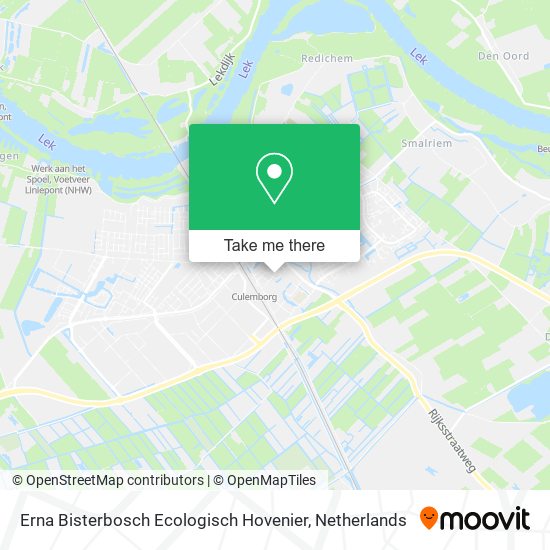 Erna Bisterbosch Ecologisch Hovenier Karte