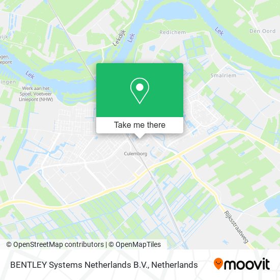 BENTLEY Systems Netherlands B.V. map