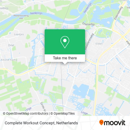 Complete Workout Concept map