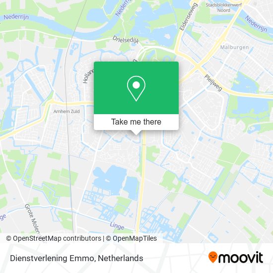 Dienstverlening Emmo map