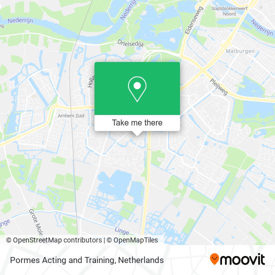 Pormes Acting and Training map