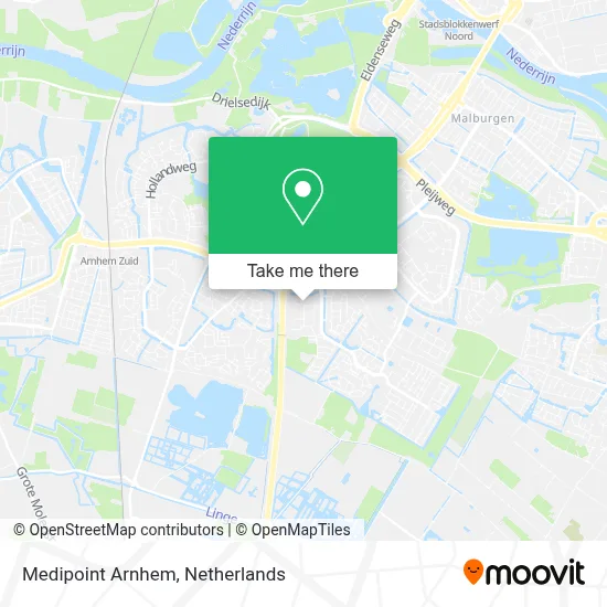Medipoint Arnhem map