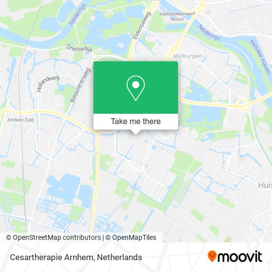 Cesartherapie Arnhem Karte
