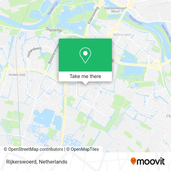 Rijkerswoerd map