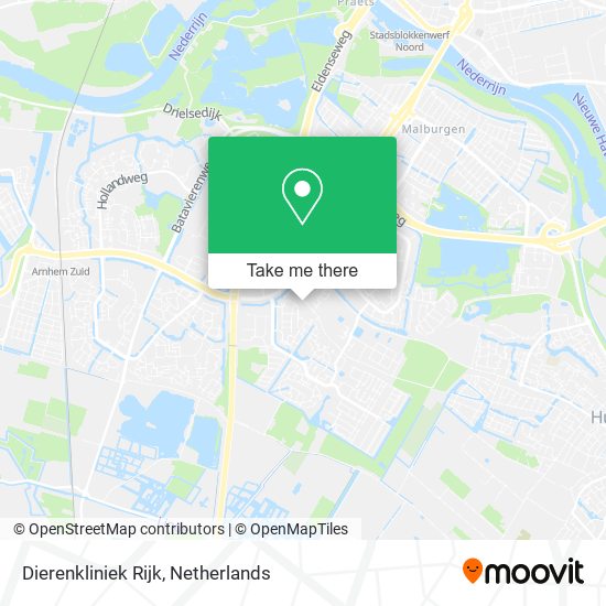 Dierenkliniek Rijk map