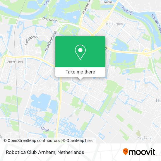 Robotica Club Arnhem map