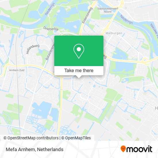 Mefa Arnhem Karte