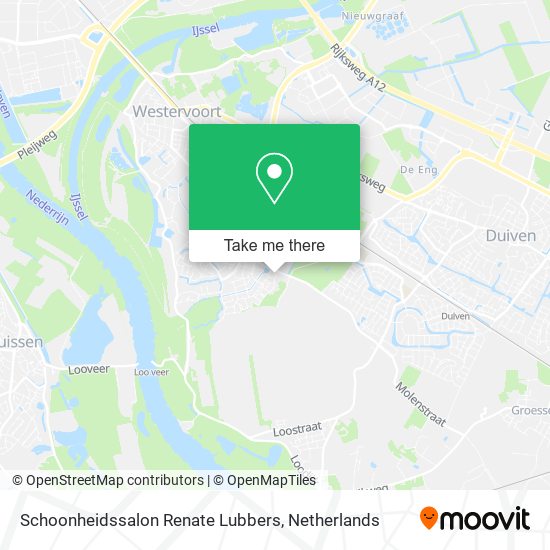 Schoonheidssalon Renate Lubbers map