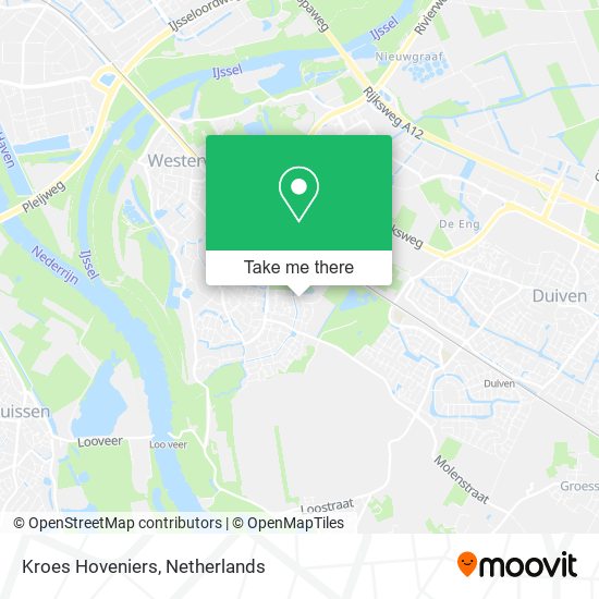 Kroes Hoveniers map