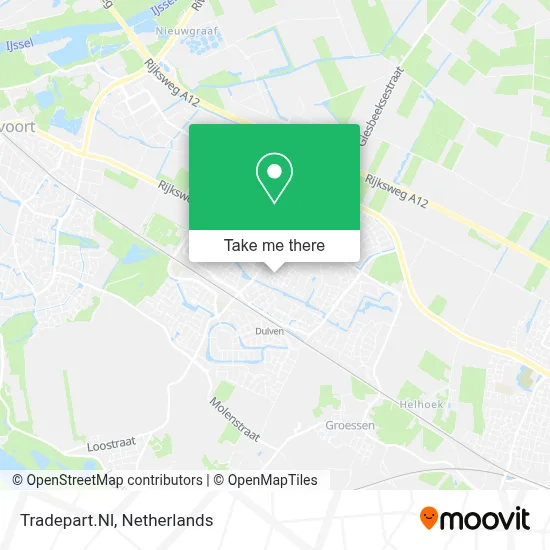 Tradepart.Nl map