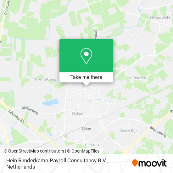 Hein Runderkamp Payroll Consultancy B.V. map