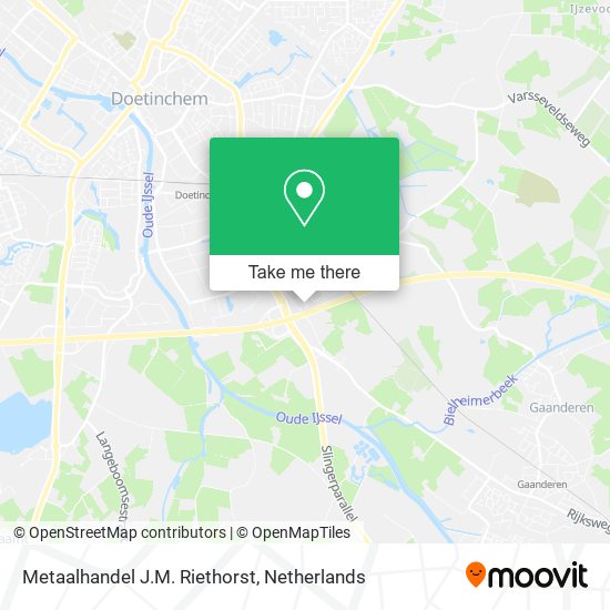Metaalhandel J.M. Riethorst map