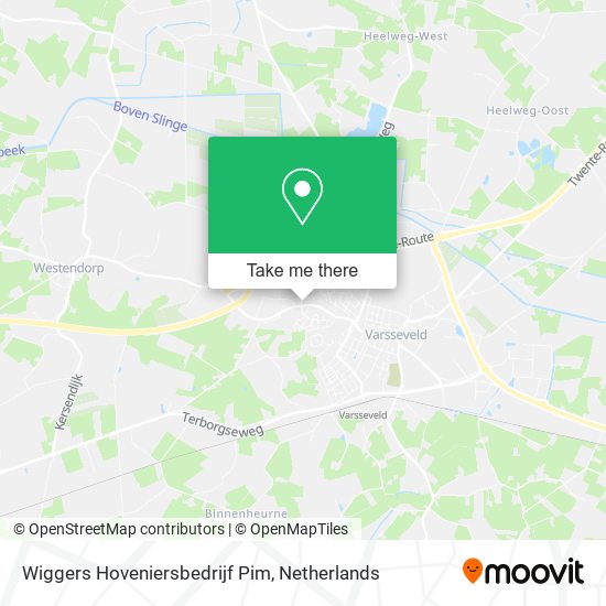 Wiggers Hoveniersbedrijf Pim map