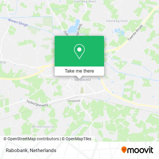 Rabobank map