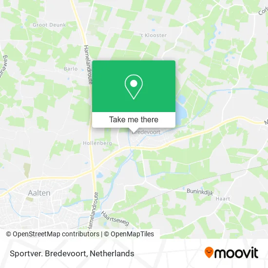 Sportver. Bredevoort map