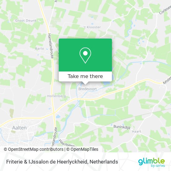 Friterie & IJssalon de Heerlyckheid map