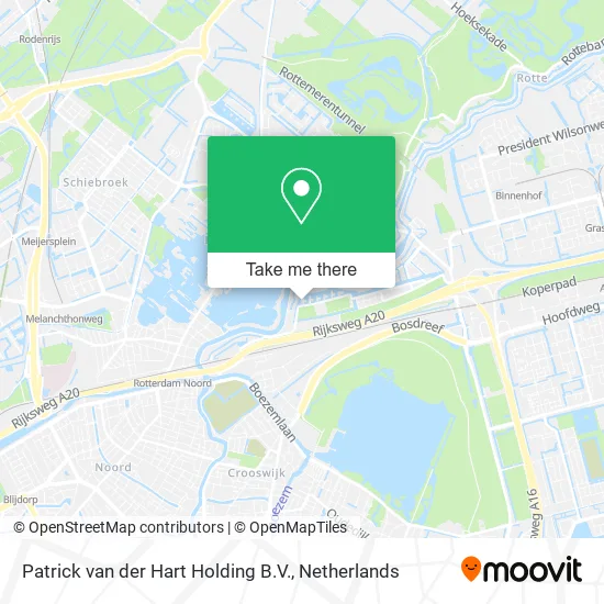 Patrick van der Hart Holding B.V. map
