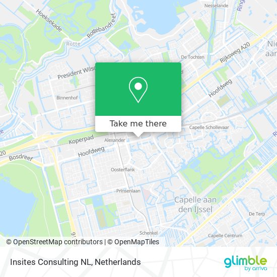 Insites Consulting NL map