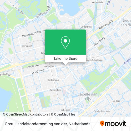 Oost Handelsonderneming van der map