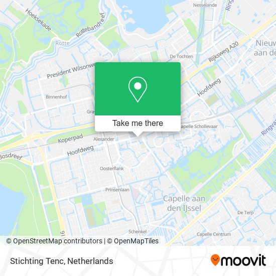 Stichting Tenc map