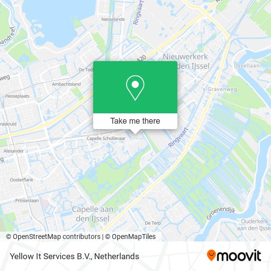 Yellow It Services B.V. map
